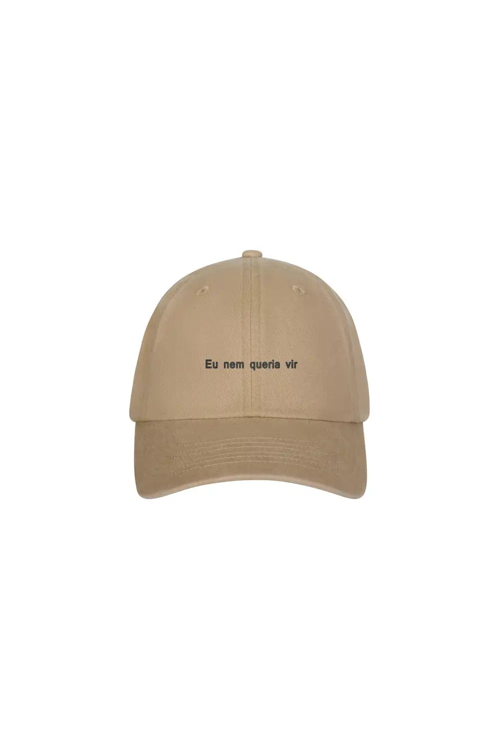 Boné Personalizado com Frase "Eu nem queria vir"