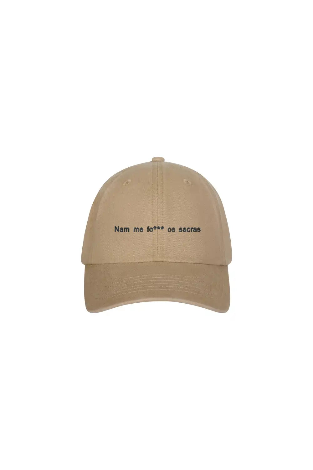 Boné Personalizado com Frase "Nam me fo*** os sacras"
