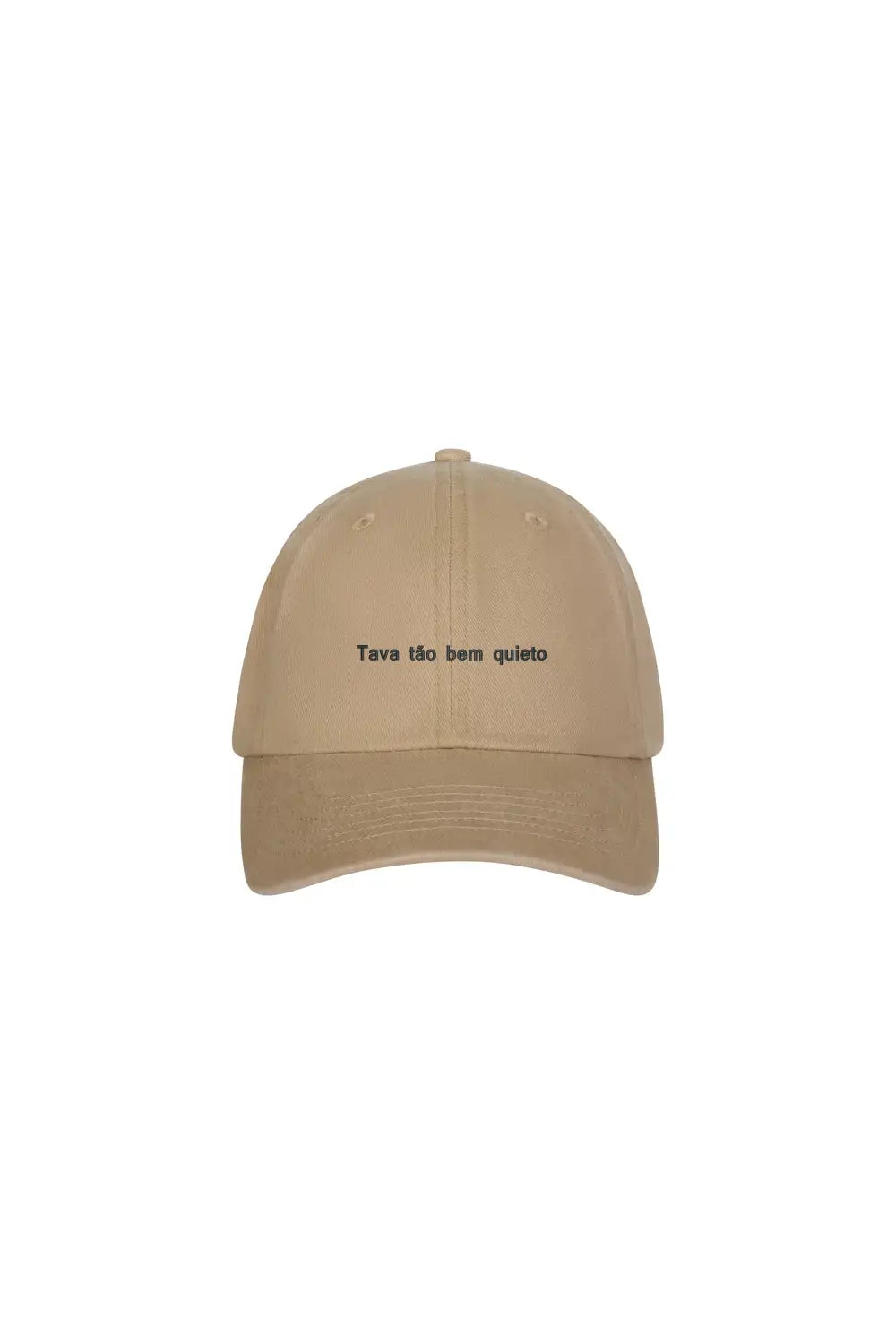 Boné Personalizado com Frase "Tava tão bem quieto"