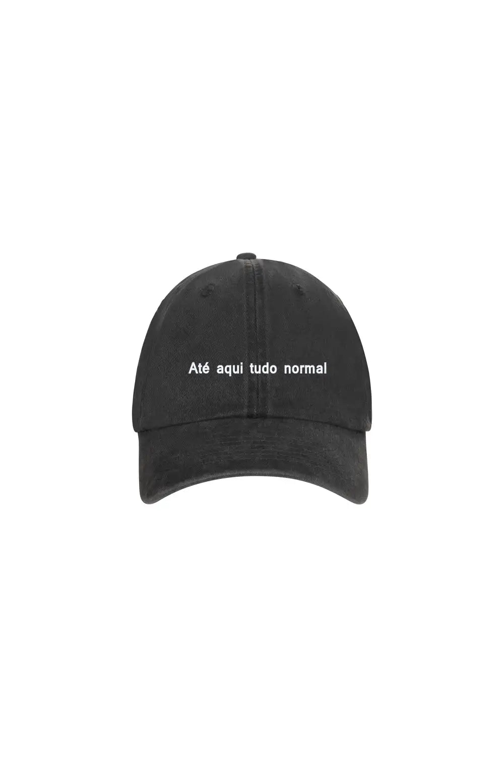 Boné Personalizado com Frase "Até aqui tudo normal"