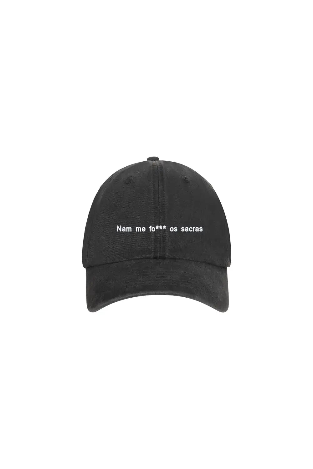 Boné Personalizado com Frase "Nam me fo*** os sacras"