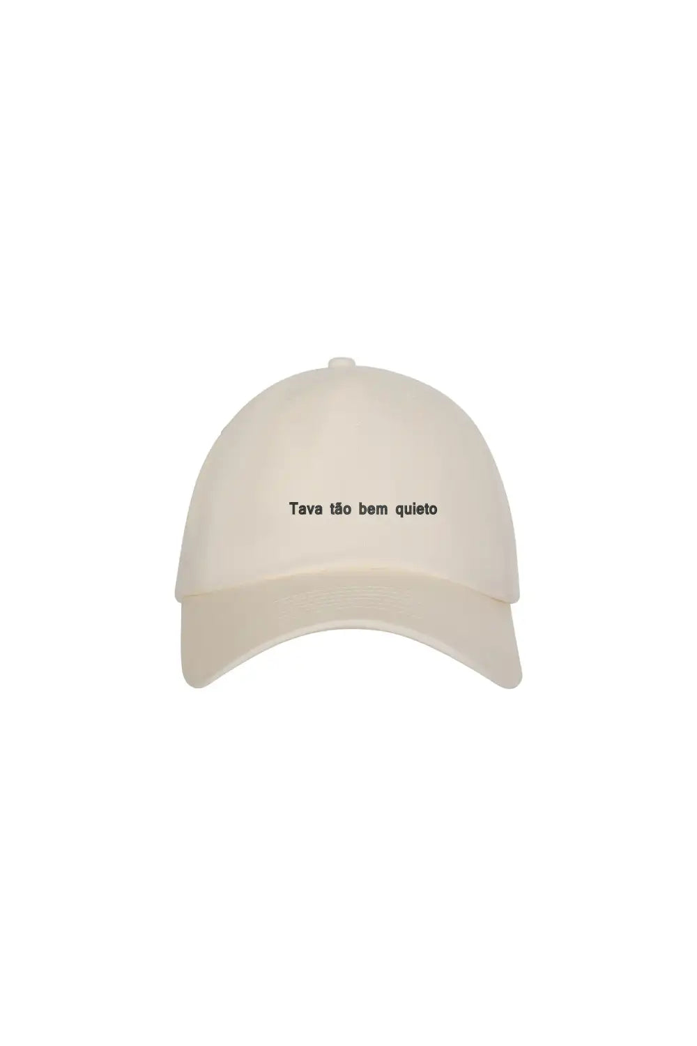 Boné Personalizado com Frase "Tava tão bem quieto"