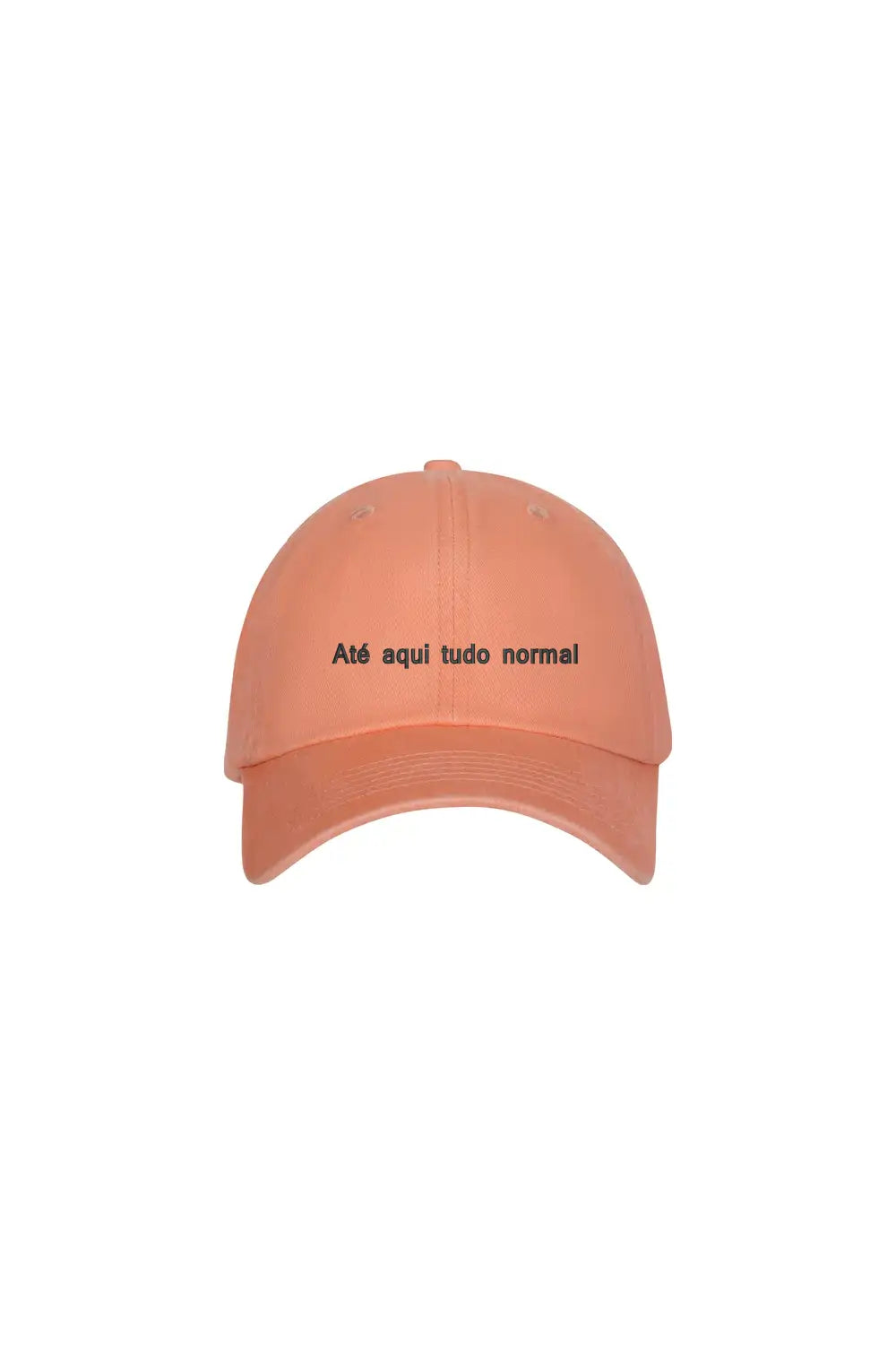 Boné Personalizado com Frase "Até aqui tudo normal"