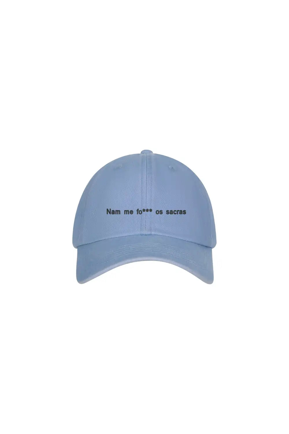 Boné Personalizado com Frase "Nam me fo*** os sacras"