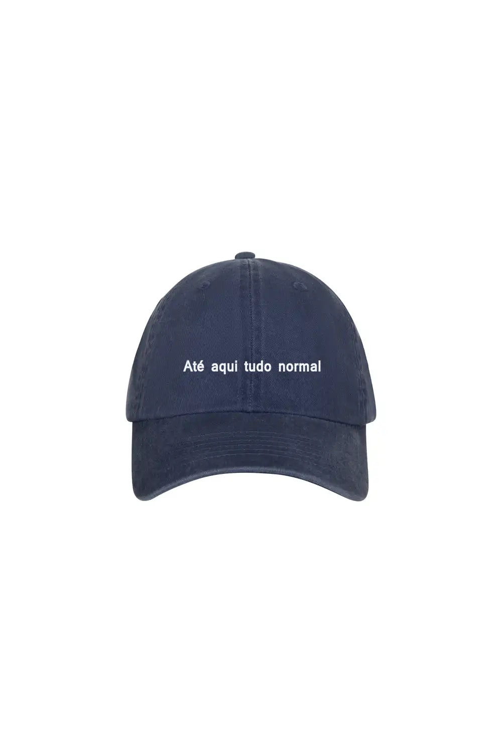 Boné Personalizado com Frase "Até aqui tudo normal"