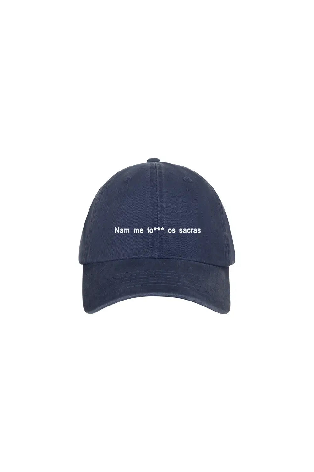 Boné Personalizado com Frase "Nam me fo*** os sacras"
