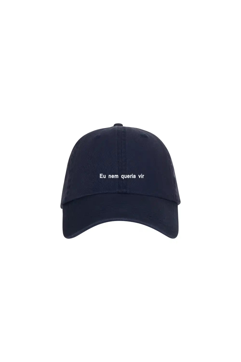 Boné Personalizado com Frase "Eu nem queria vir"