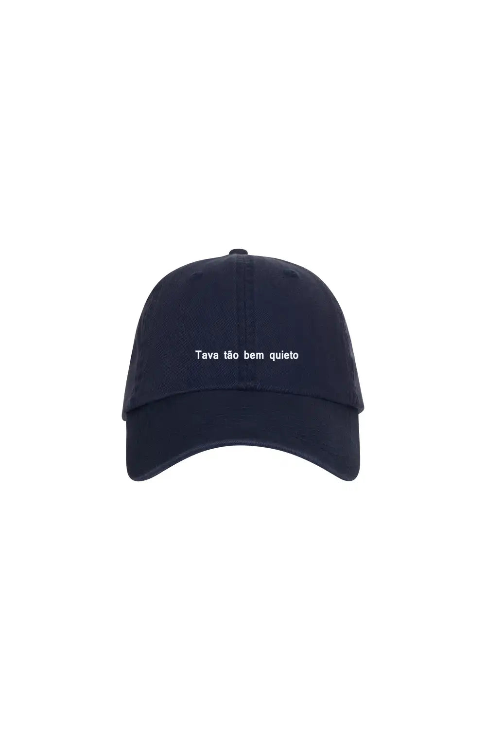 Boné Personalizado com Frase "Tava tão bem quieto"