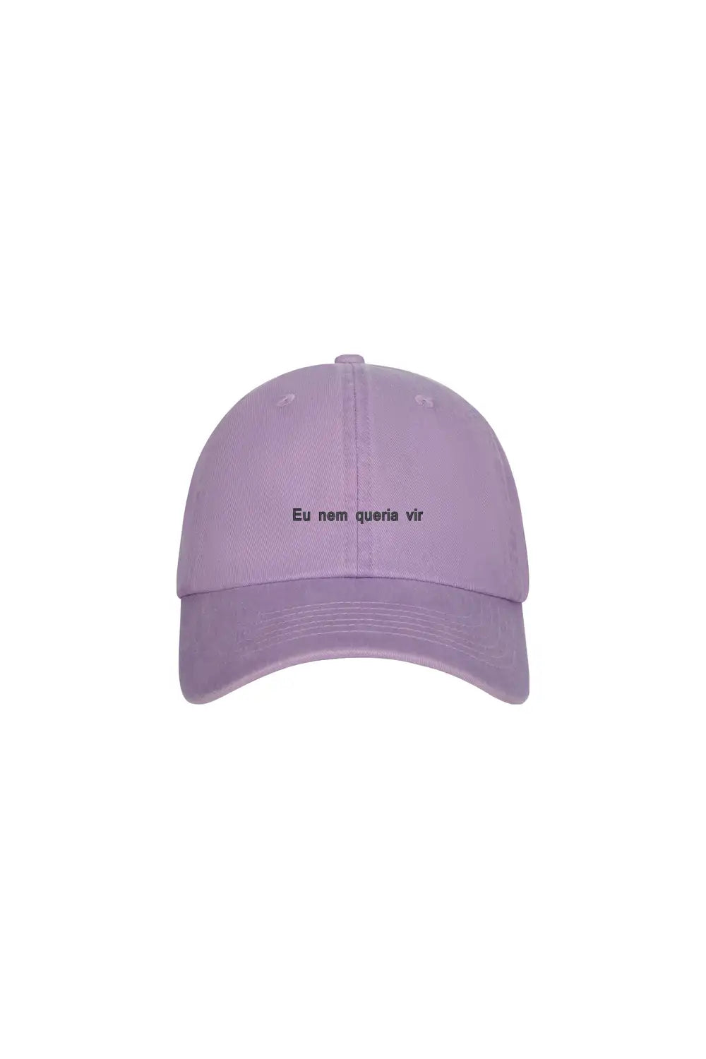 Boné Personalizado com Frase "Eu nem queria vir"