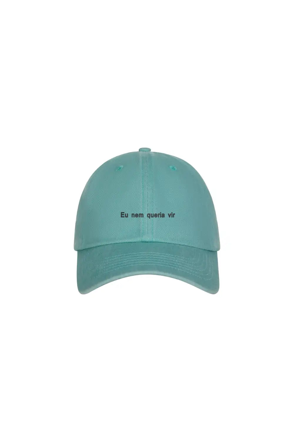 Boné Personalizado com Frase "Eu nem queria vir"