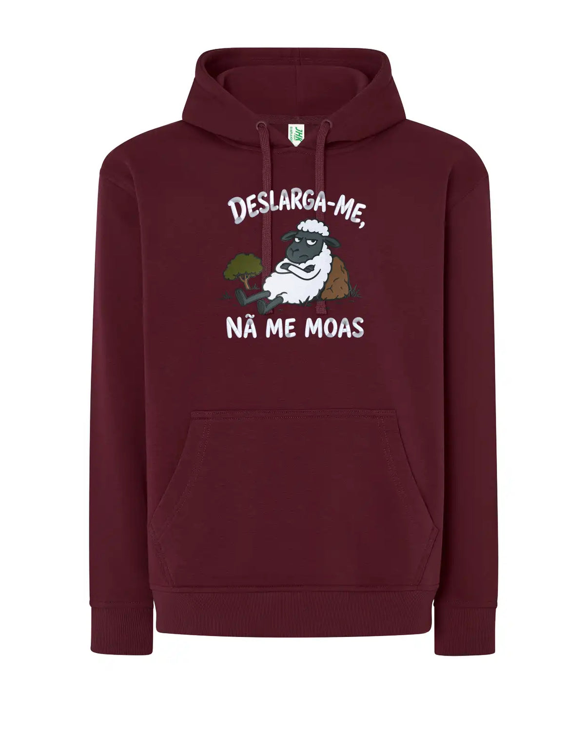 Sweat Personalizada com Frase Ilustrada "Deslarga-me nã me moas"
