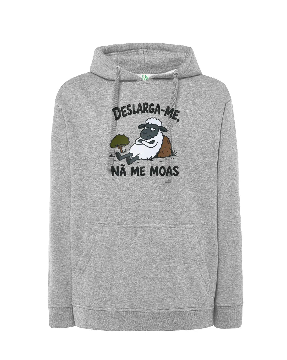 Sweat Personalizada com Frase Ilustrada "Deslarga-me nã me moas"