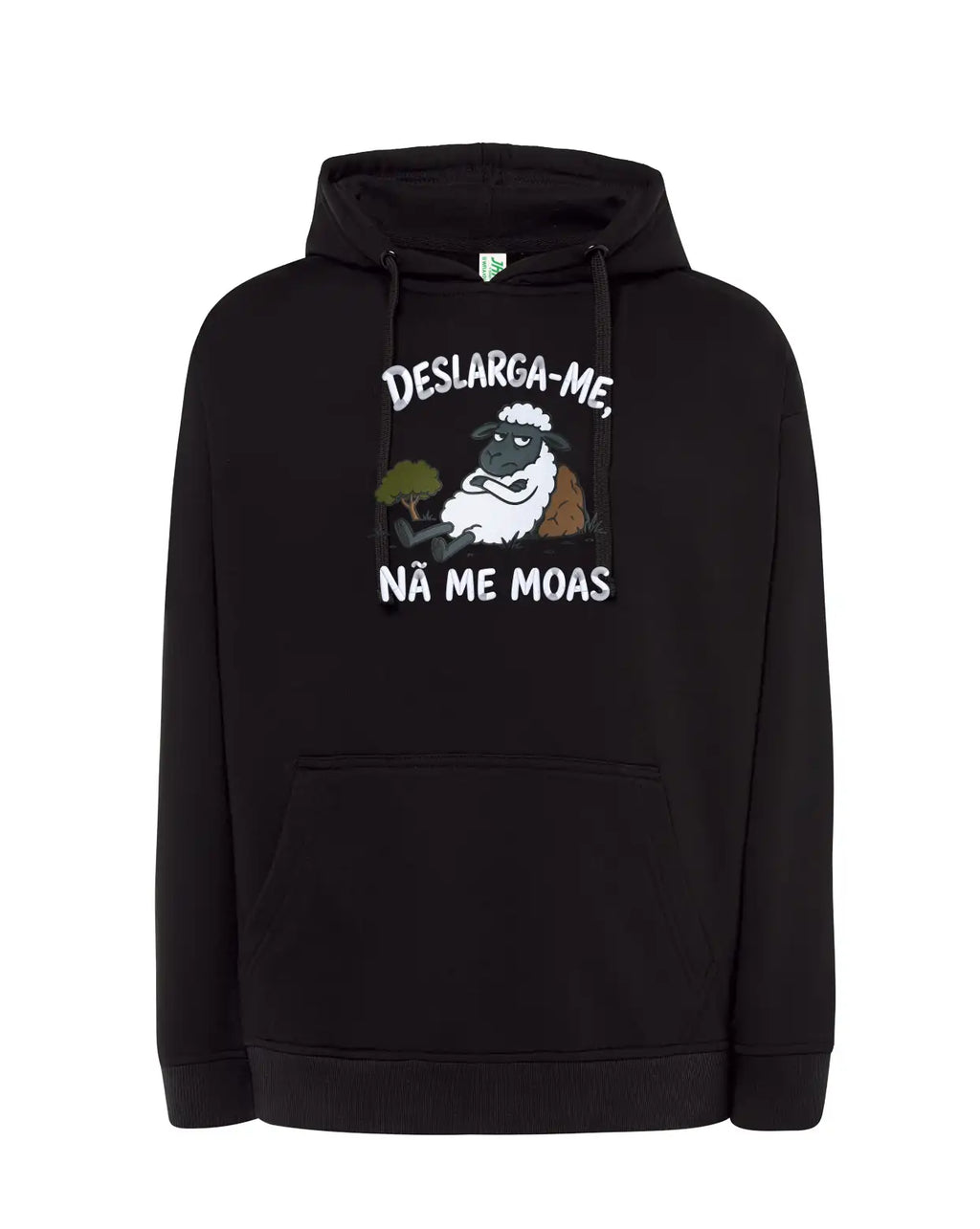 Sweat Personalizada com Frase Ilustrada "Deslarga-me nã me moas"