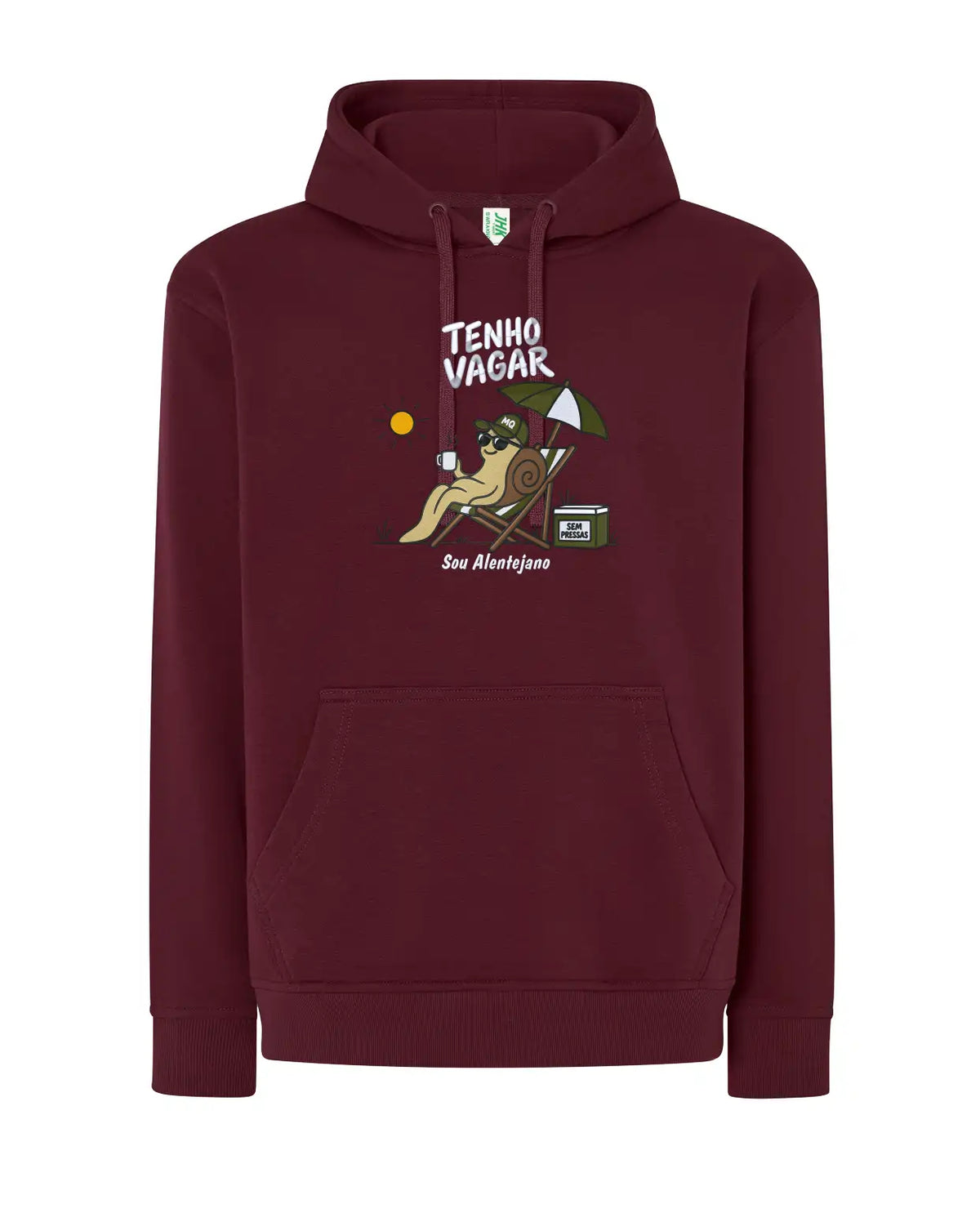 Sweat Personalizada com Frase Ilustrada "Tenho vagar, sou Alentejano"