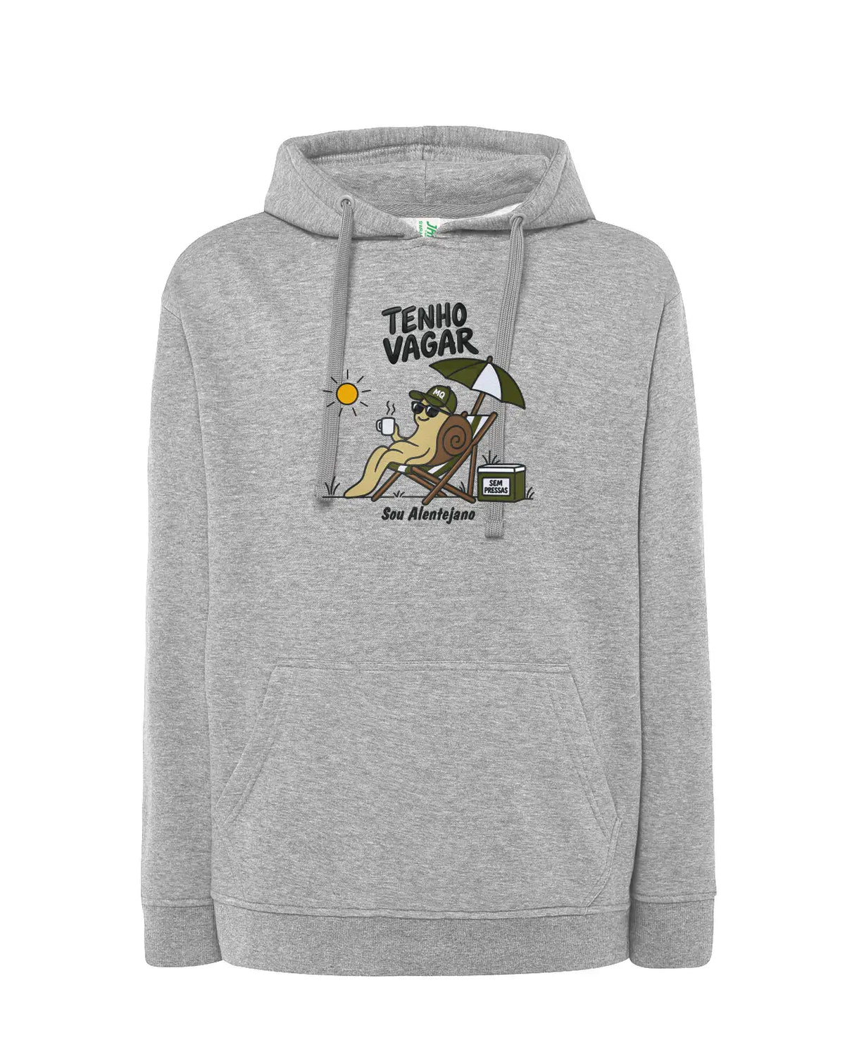 Sweat Personalizada com Frase Ilustrada "Tenho vagar, sou Alentejano"