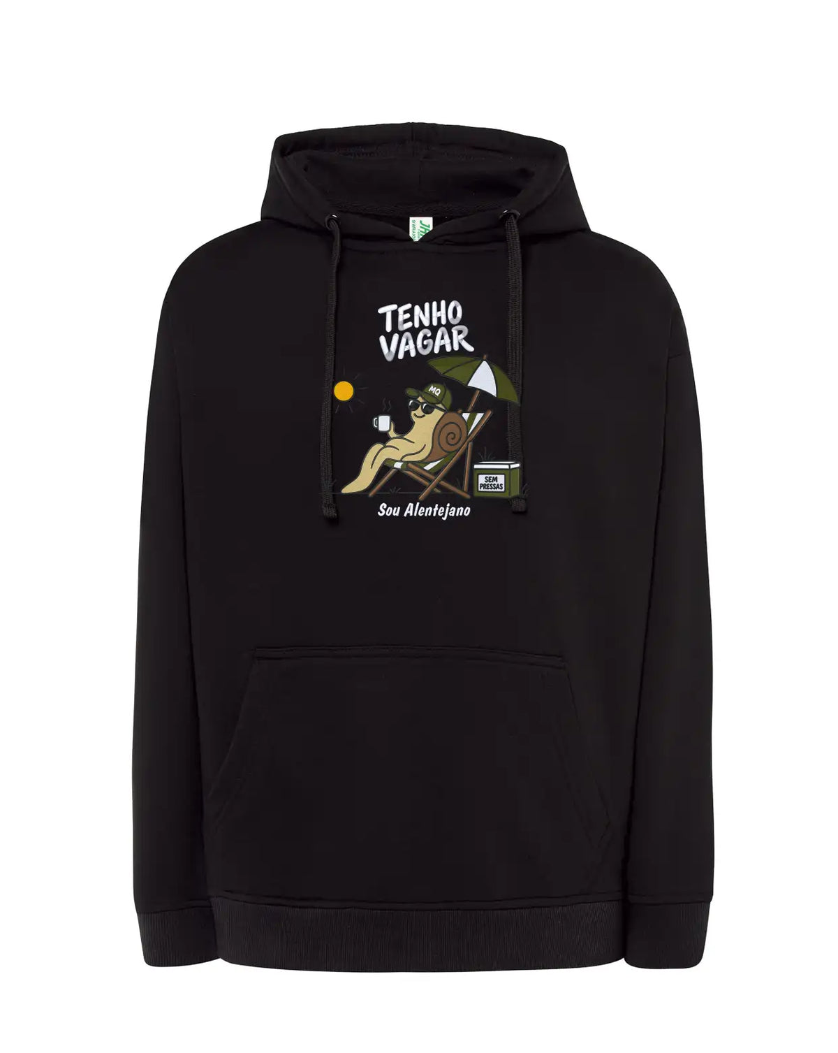Sweat Personalizada com Frase Ilustrada "Tenho vagar, sou Alentejano"
