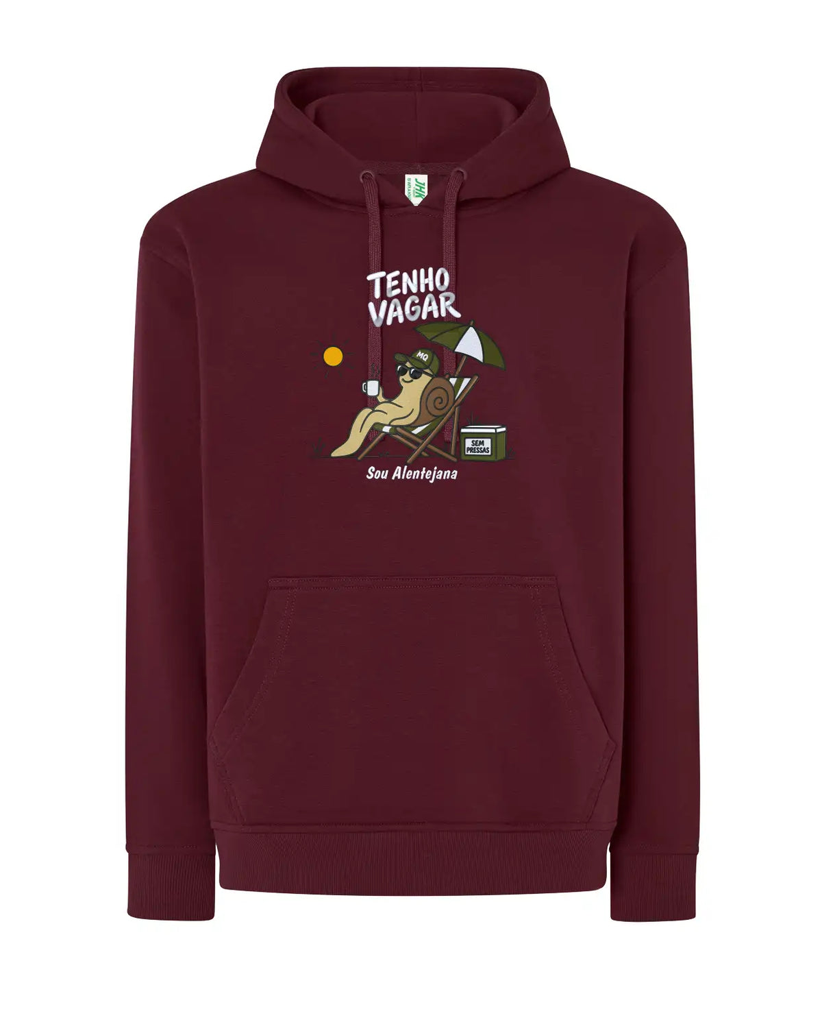 Sweat Personalizada com Frase Ilustrada "Tenho vagar, sou Alentejana"
