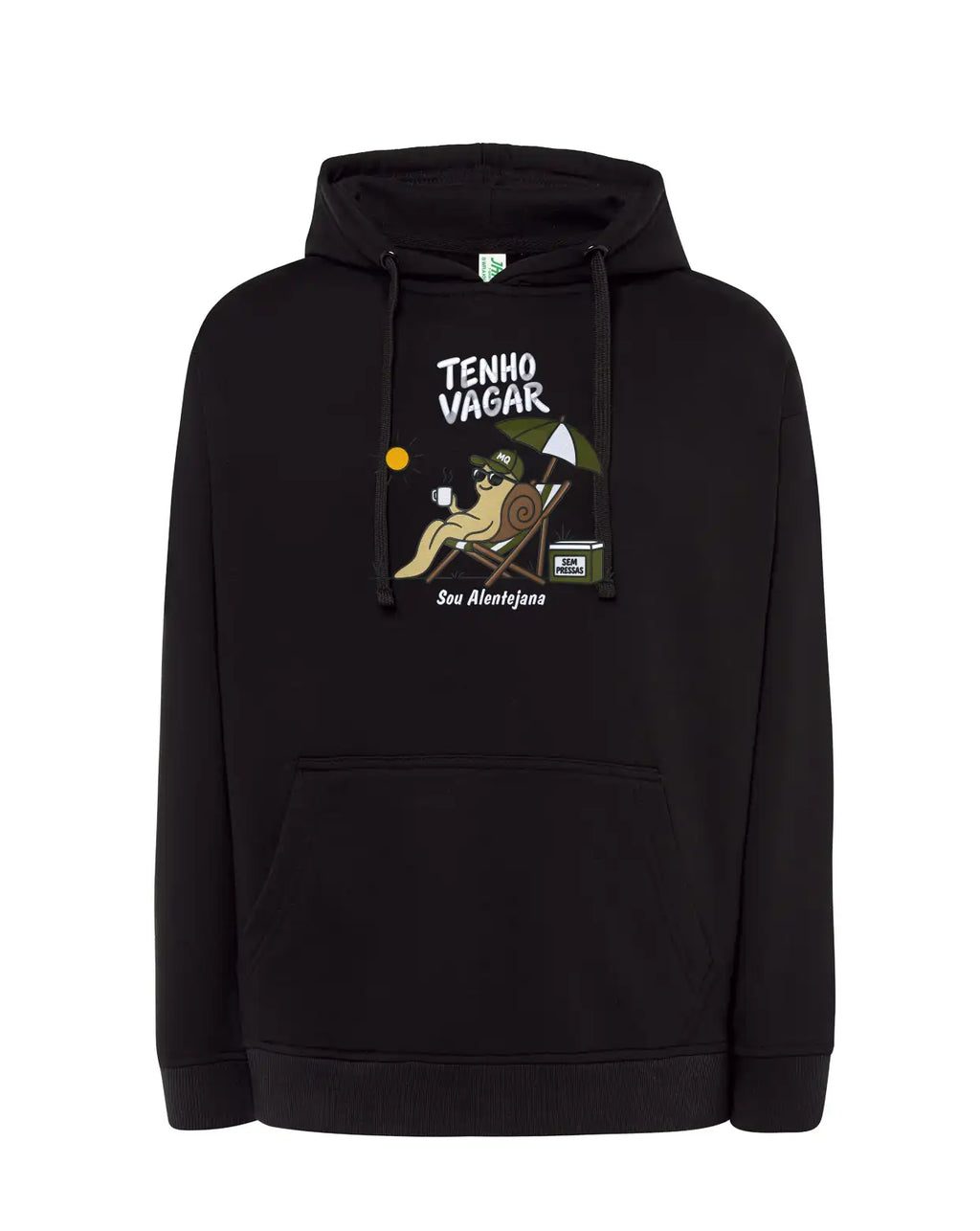 Sweat Personalizada com Frase Ilustrada "Tenho vagar, sou Alentejana"